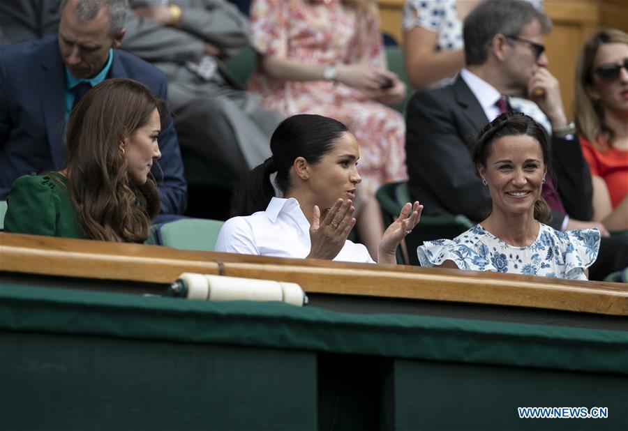 (SP)BRITAIN-LONDON-TENNIS-WIMBLEDON CHAMPIONSHIPS 2019-WOMEN'S SINGLES-FINAL