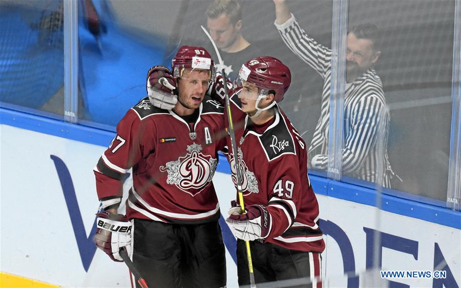 (SP)LATVIA-RIGA-HOCKEY-RAILWAYS CUP-DINAMO VS LOKOMOTIV