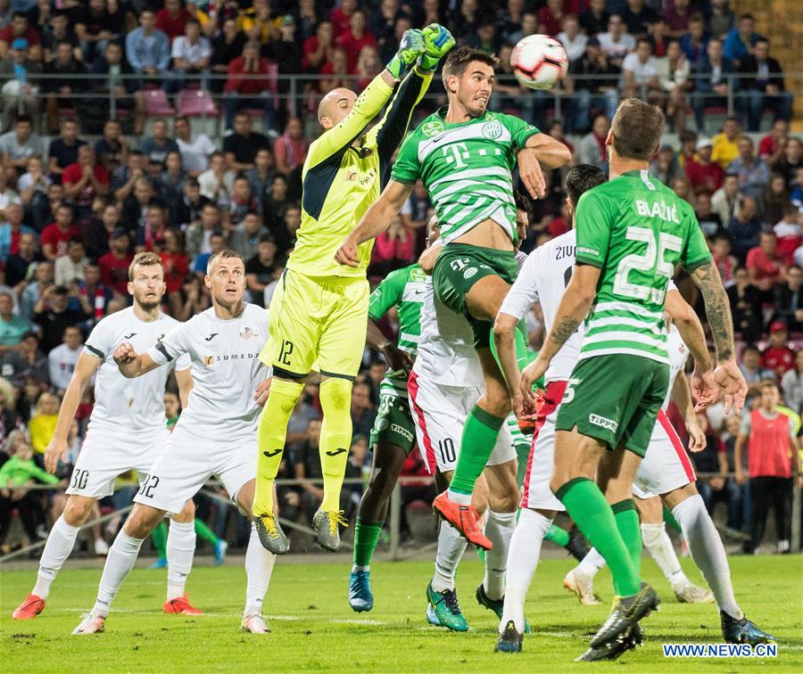 (SP)LITHUANIA-MARIJAMPOLE-SOCCER-EUROPA LEAGUE PLAY-OFF-SUDUVA VS FERENCVARROS