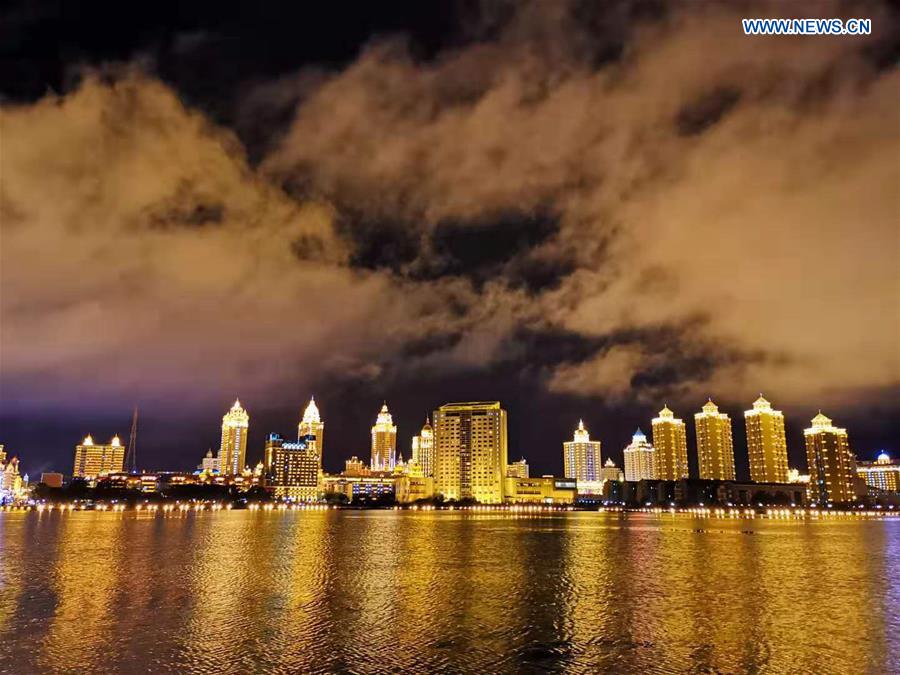 CHINA-INNER MONGOLIA-MANZHOULI-NIGHT VIEW (CN)