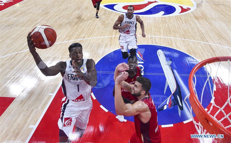 (SP)CHINA-SHENZHEN-BASKETBALL-FIBA WORLD CUP-GROUP G-FRANCE VS GERMANY(CN)