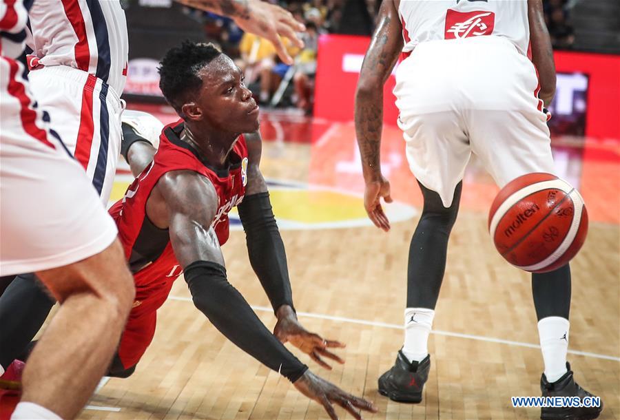 (SP)CHINA-SHENZHEN-BASKETBALL-FIBA WORLD CUP-GROUP G-FRANCE VS GERMANY(CN)