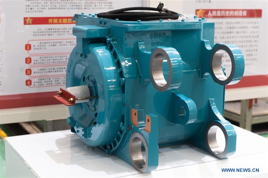 (SCI-TECH)CHINA-HUNAN-ZHUZHOU-CRRC-PERMANENT MAGNET TRACTION MOTOR (CN)