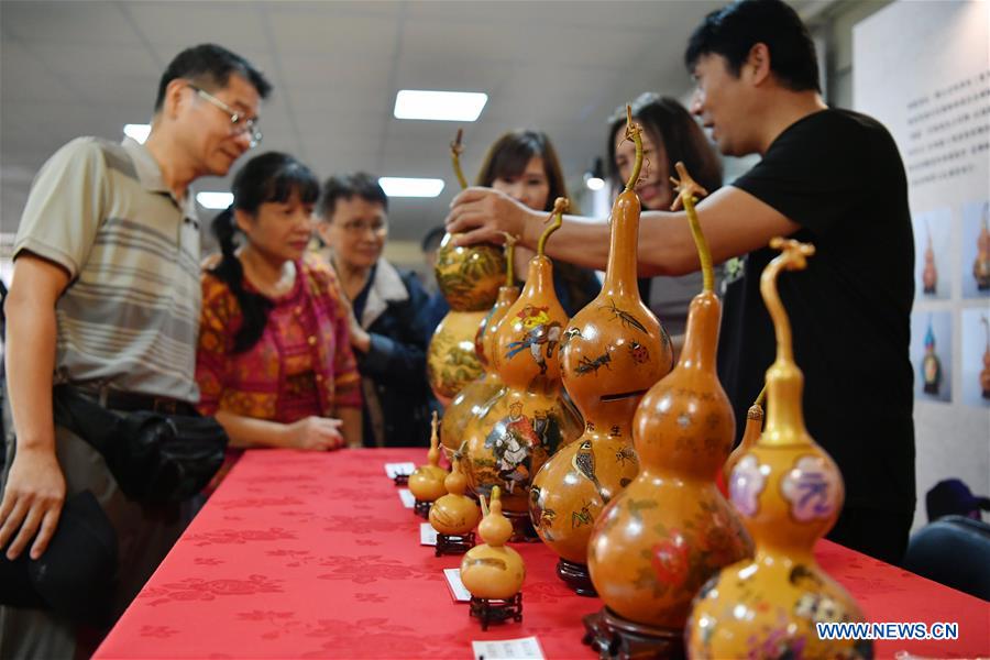 CHINA-TAIPEI-INTANGIBLE CULTURAL HERITAGE-ZIBO-EXHIBITION (CN)