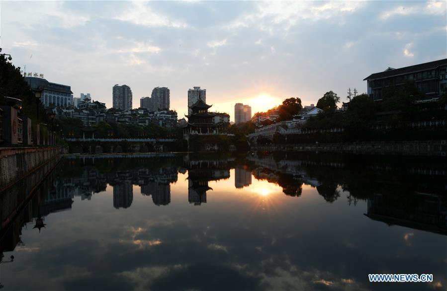 (PRC70Years)CHINA-MORNING-SCENERY (CN)