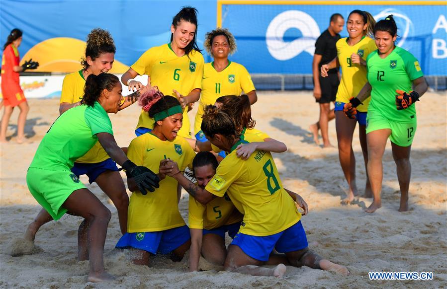 (SP)QATAR-DOHA-WORLD BEACH GAMES-WOMEN'S BEACH SOCCER