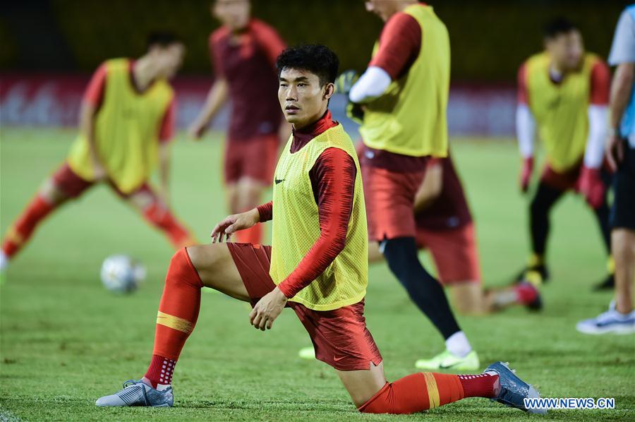 (SP)PHILIPPINES-BACOLOD-SOCCER-WORLD CUP QUALIFICATION-TRAINING SESSION