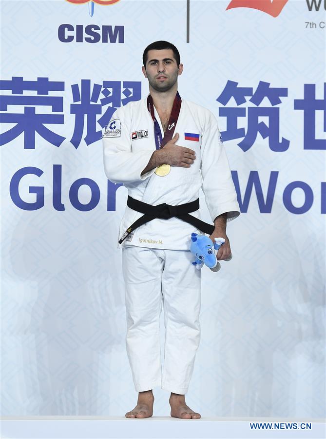 (SP)CHINA-WUHAN-7TH MILITARY WORLD GAMES-JUDO-MEN'S 90KG FINAL(CN)