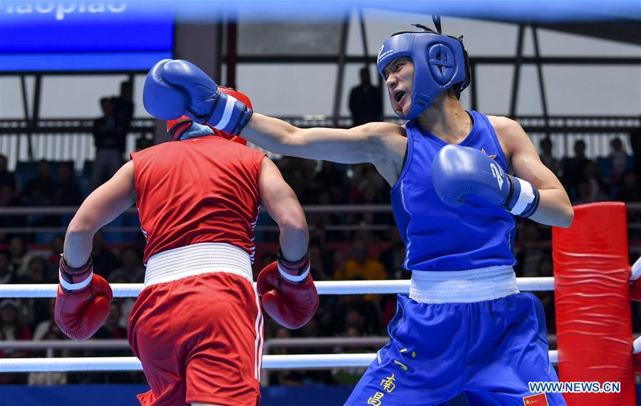 (SP)CHINA-WUHAN-7TH MILITARY WORLD GAMES-BOXING