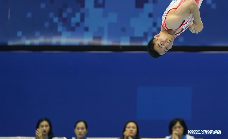 (SP)CHINA-WUHAN-7TH MILITARY WORLD GAMES-ARTISTIC GYMNASTICS