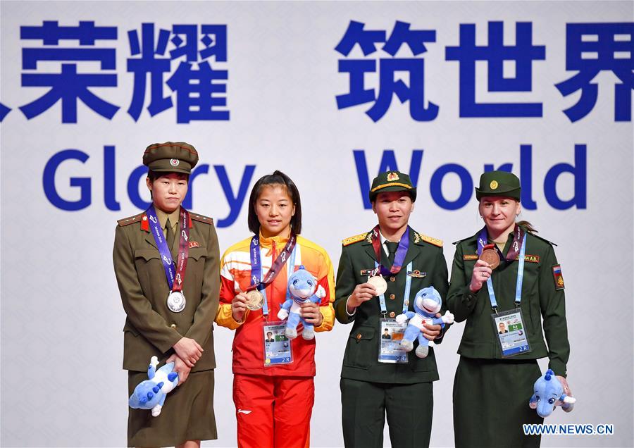 (SP)CHINA-WUHAN-7TH MILITARY WORLD GAMES-BOXING