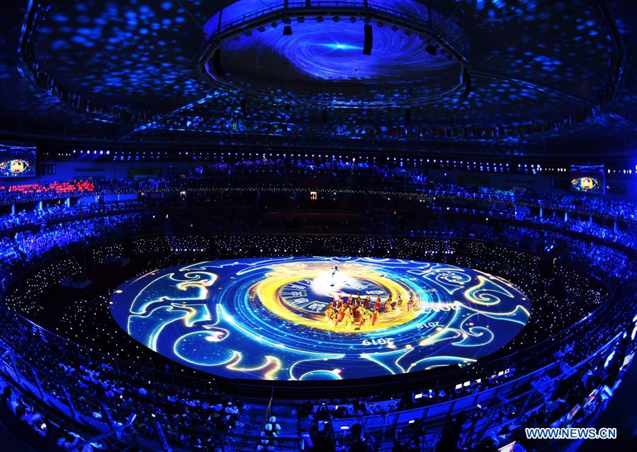 (SP)CHINA-WUHAN-7TH MILITARY WORLD GAMES-CLOSING CEREMONY