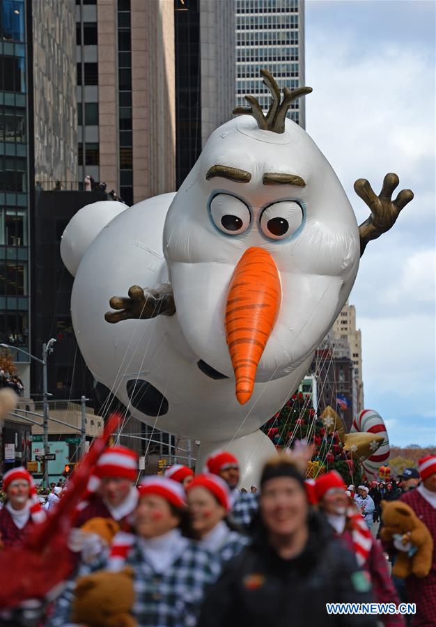 U.S.-NEW YORK-THANKSGIVING DAY PARADE