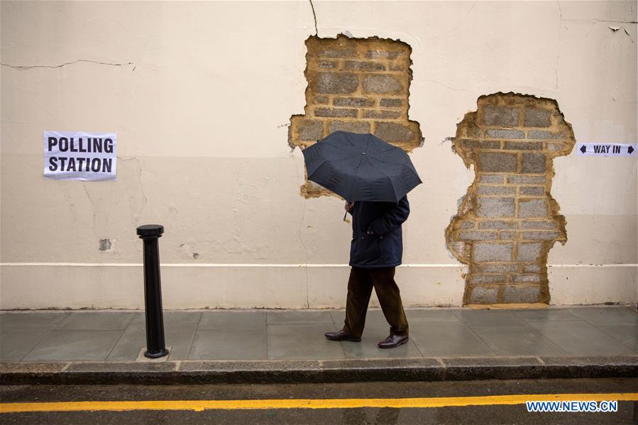 BRITAIN-LONDON-GENERAL ELECTION-POLLING STATION