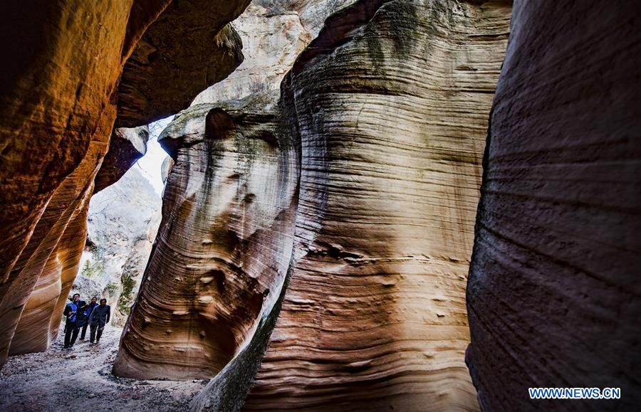 CHINA-SHAANXI-MAOXIANG CANYON-SCENERY(CN)