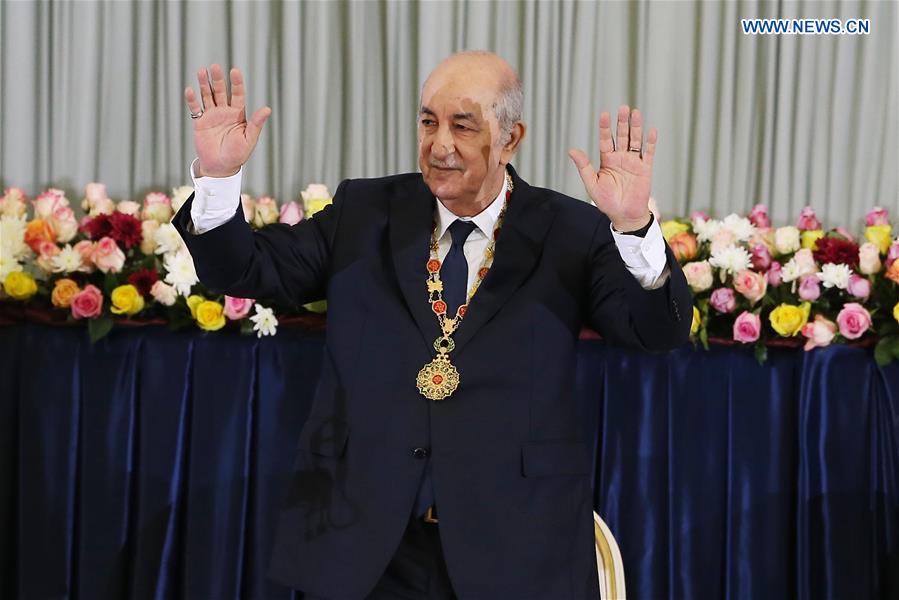 ALGERIA-ALGIERS-NEW PRESIDENT-SWORN IN