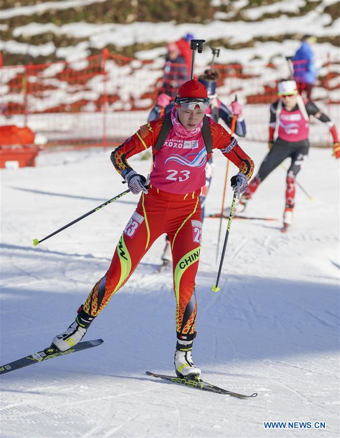 (SP)FRANCE-LES ROUSSES-WINTER YOG-BIATHLON-WOMEN'S 10KM INDIVIDUAL