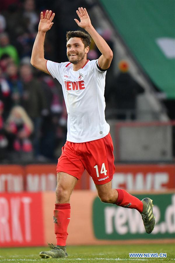 (SP)GERMANY-COLOGNE-FOOTBALL-BUNDESLIGA-COLOGNE VS WOLFSBURG