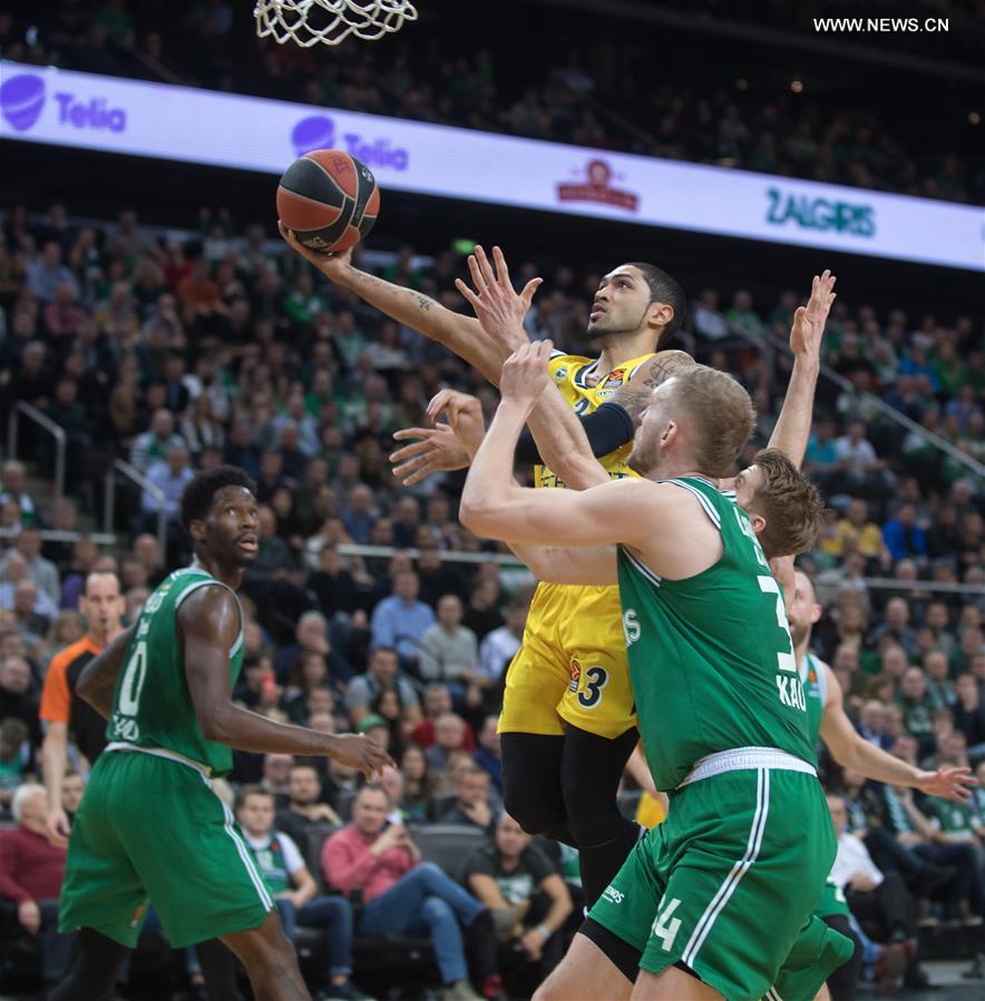 (SP)LITHUANIA-KAUNAS-BASKETBALL-EUROLEAGUE-ZALGIRIS KAUNAS VS ALBA BERLIN