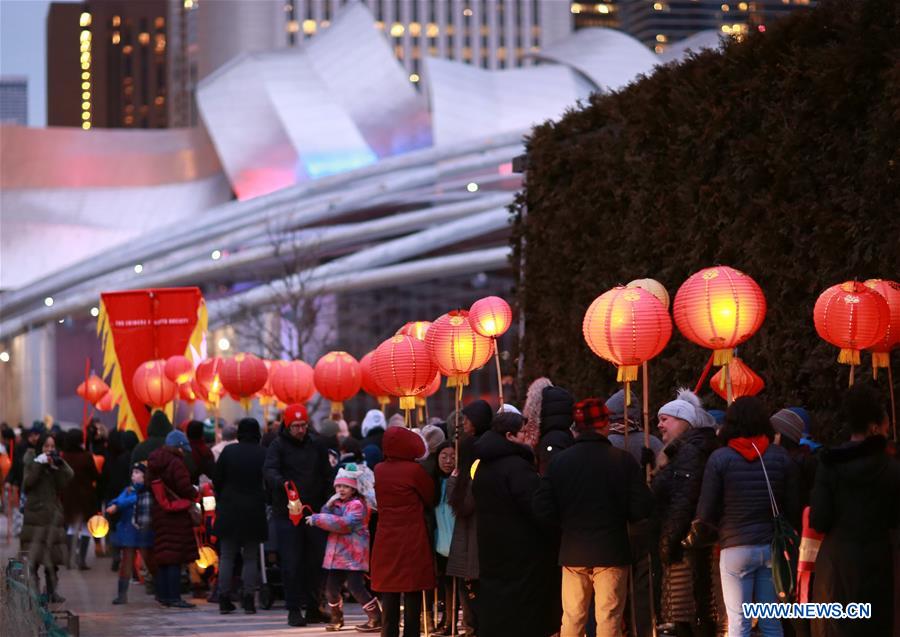 U.S.-CHICAGO-LANTERN FESTIVAL-CELEBRATION