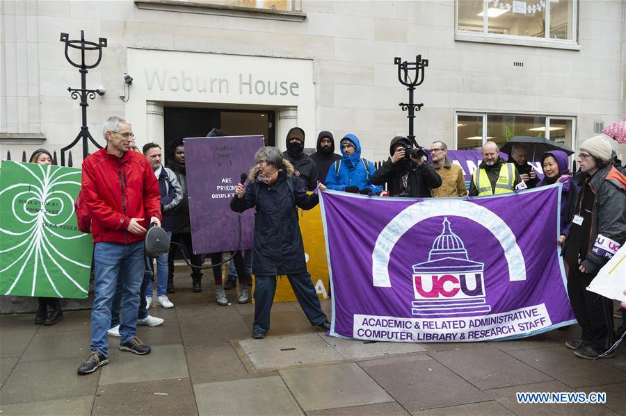 BRITAIN-LONDON-UNIVERSITY AND COLLEGE UNION-STRIKE