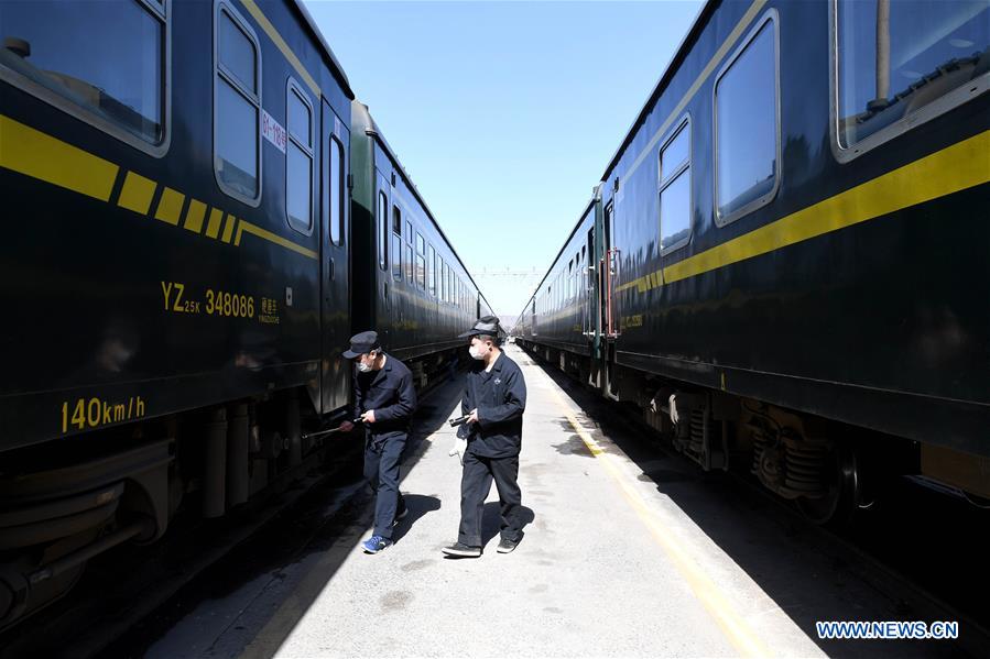 CHINA-HENAN-ZHENGZHOU-TRAIN MAINTENANCE (CN)