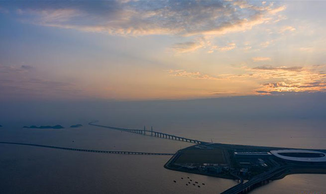 In pics: 1 year anniv. of launching Hong Kong-Zhuhai-Macao Bridge