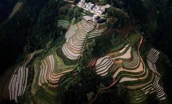 飞阅边关山田春景