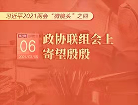 习近平2021两会“微镜头”之四：3月6日 政协联组会上，寄望殷殷